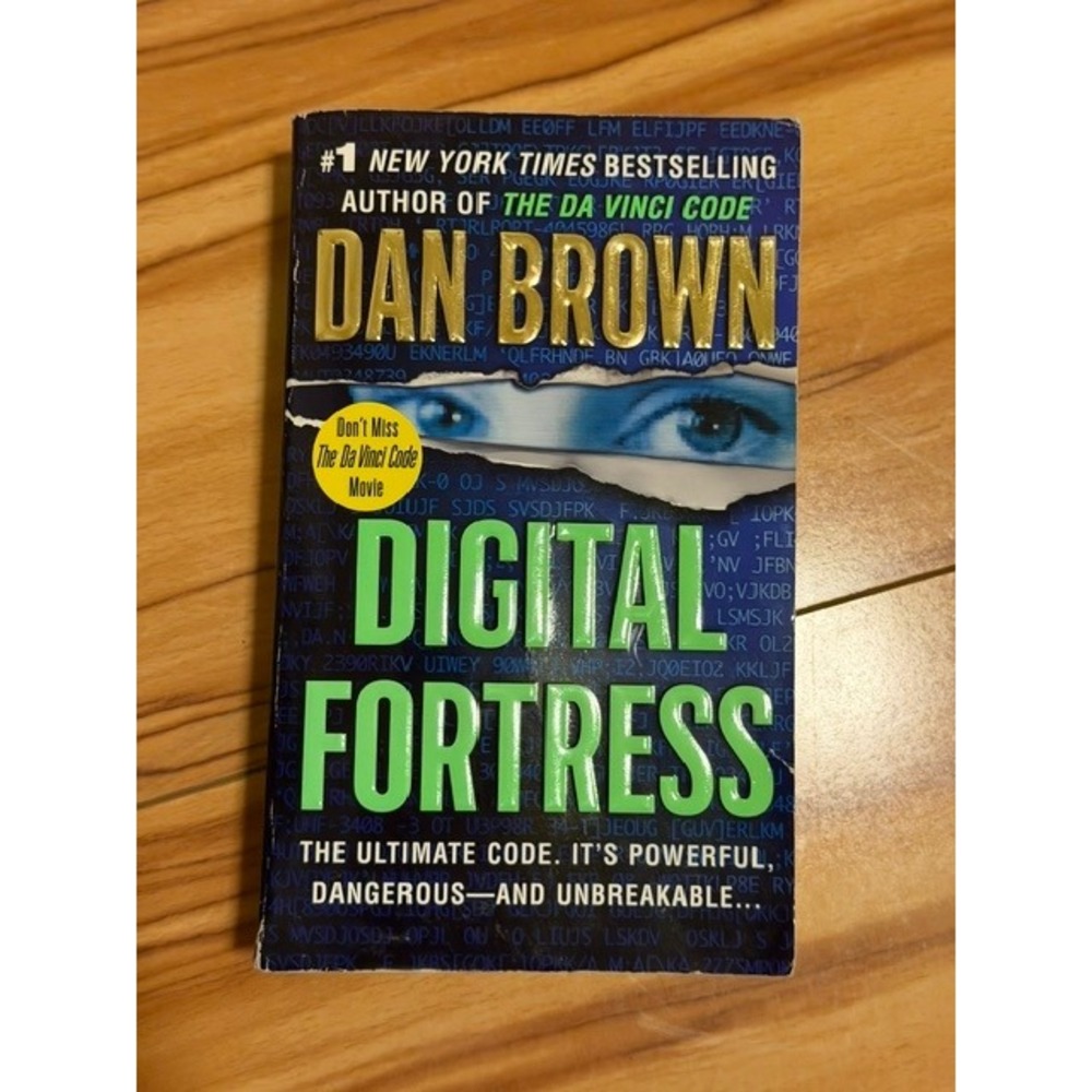 Dan Brown Digital Fortress Paperback Book